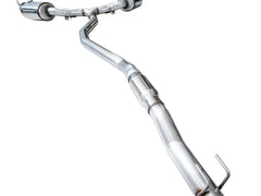 AWE Tuning Cat Back Touring Exhaust Dual Chrome Silver Tip Honda Civic Si 2022-2026 | 3015-32331