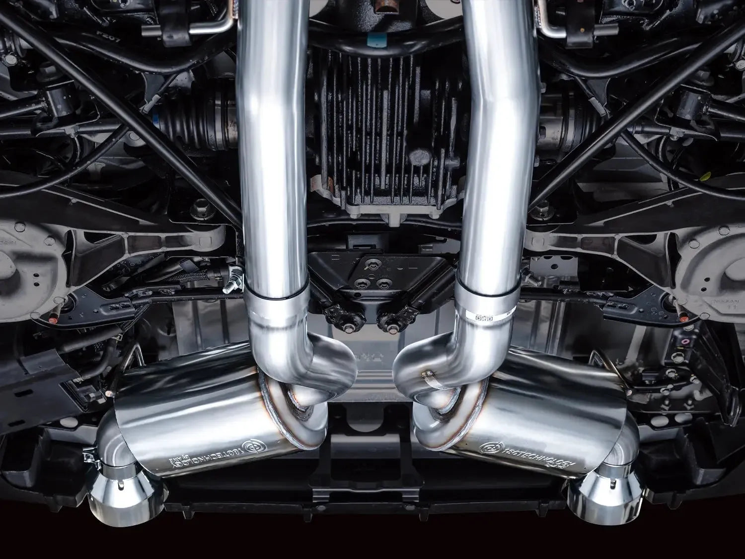 AWE Tuning Cat Back Touring Exhaust w/ Chrome Silver Tips Nissan Z 2023-2025 | 3015-32400