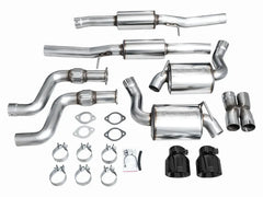AWE Tuning Cat Back Touring Exhaust w/ Diamond Black Tips Nissan Z 2023-2025 | 3015-33400