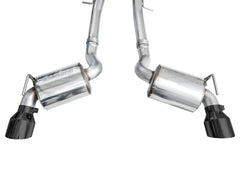 AWE Tuning Cat Back Touring Exhaust w/ Diamond Black Tips Nissan Z 2023-2025 | 3015-33400