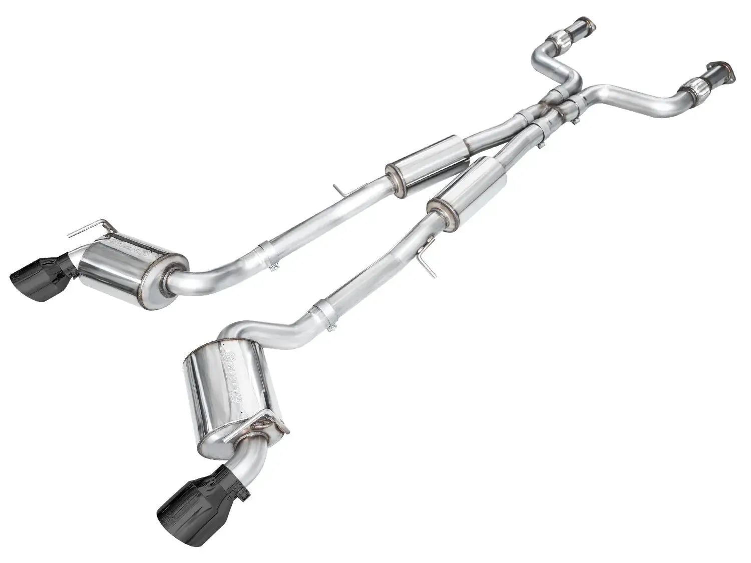 AWE Tuning Cat Back Touring Exhaust w/ Diamond Black Tips Nissan Z 2023-2025 | 3015-33400