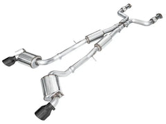 AWE Tuning Cat Back Touring Exhaust w/ Diamond Black Tips Nissan Z 2023-2025 | 3015-33400
