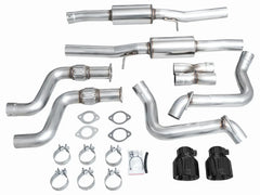 AWE Tuning Cat Back Track Edition Exhaust w/ Diamond Black Tips Nissan Z 2023-2025 | 3020-33400