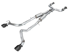 AWE Tuning Cat Back Track Edition Exhaust w/ Diamond Black Tips Nissan Z 2023-2025 | 3020-33400
