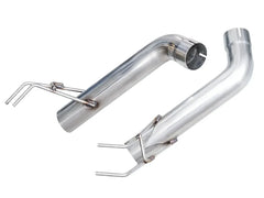 AWE Tuning Track Edition Catback Exhaust Dual Chrome Silver Tips Honda Civic Si 2022-2026 | 3020-32331