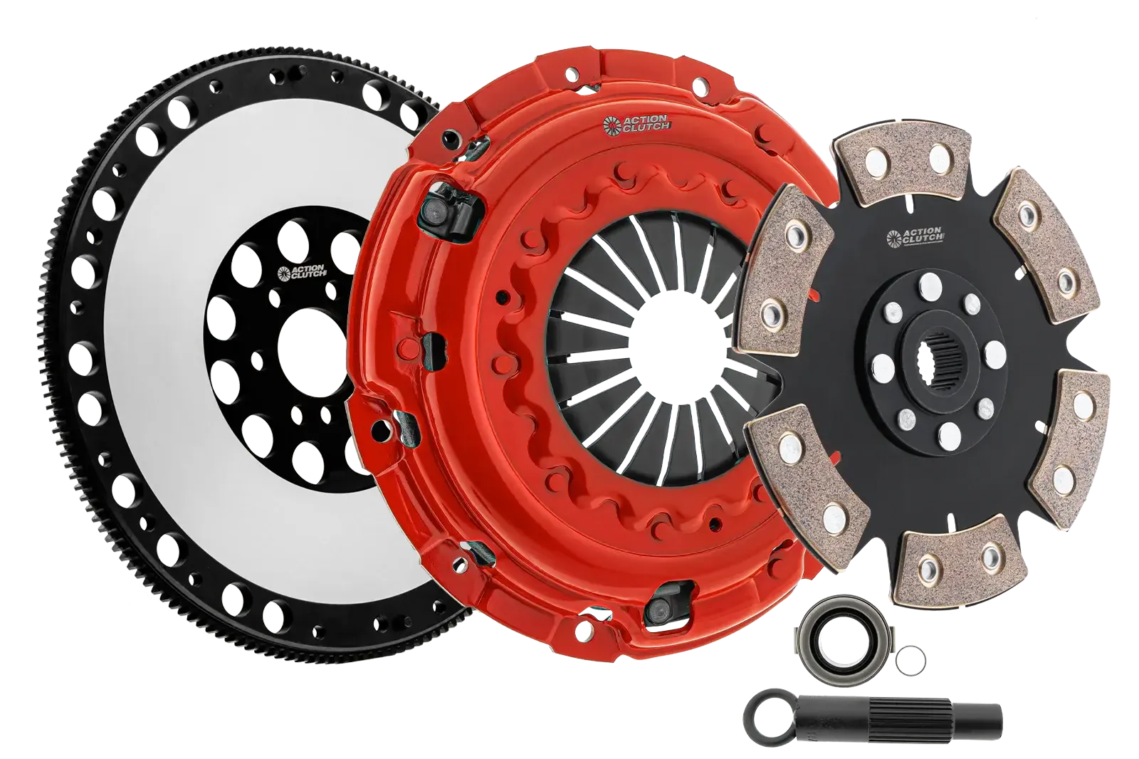 Action Clutch Stage 6 Clutch Kit w/ Light Weight Flywheel Honda Civic Si 2012-2015 | ACR-0670