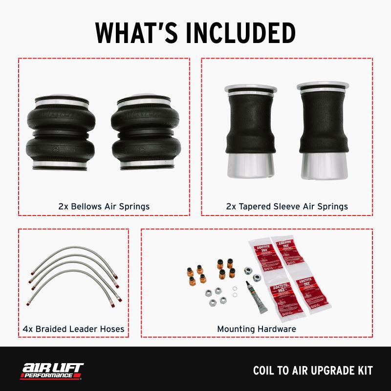 Air Lift Coil to Air Upgrade Kit Subaru WRX / STI 2015-2021 | 83001