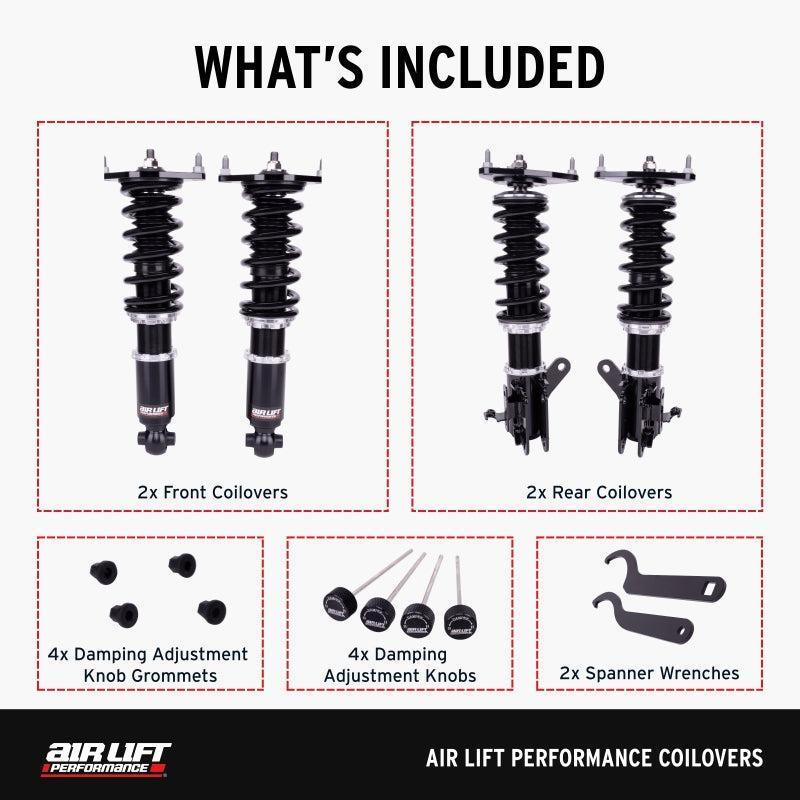 Air Lift Performance Coilover Kit Toyota 86 / GR86 17-26 / Scion FR-S 2013-2016 | 79006