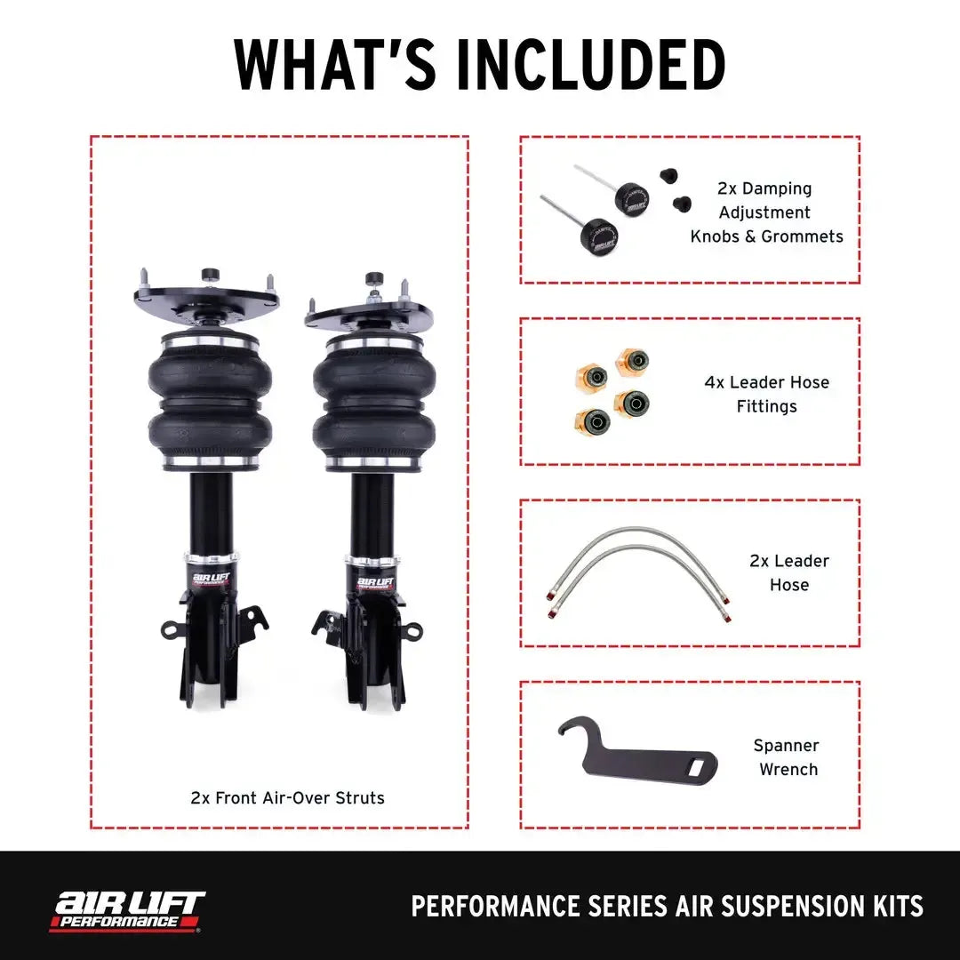 Air Lift Performance Front Air Suspension Kit Subaru WRX / Subaru STI 2015-2021 | 76001
