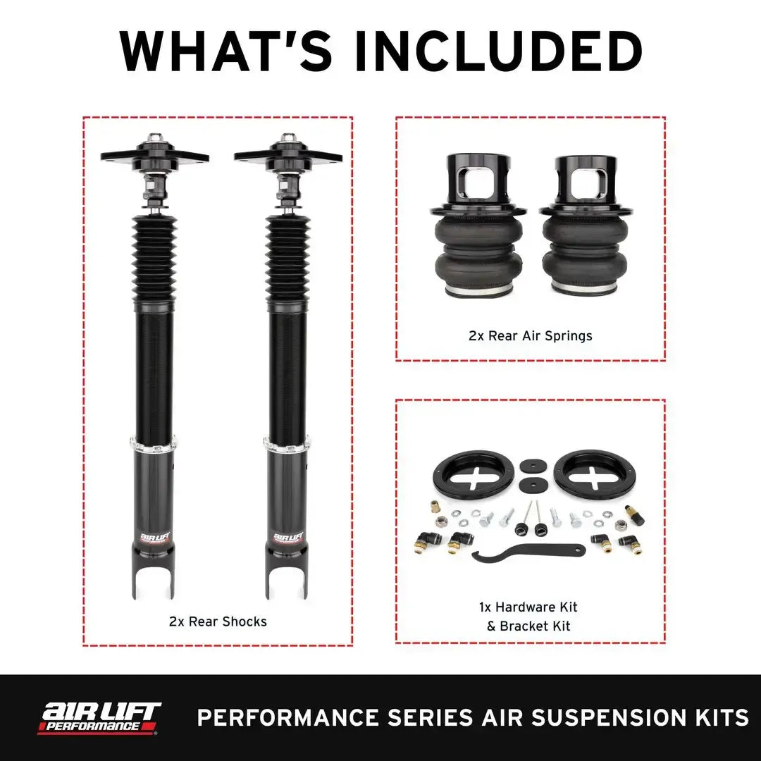 Air Lift Performance Rear Air Suspension Kit Nissan 370Z / Z / Infiniti G37 2009-2025 | 76510