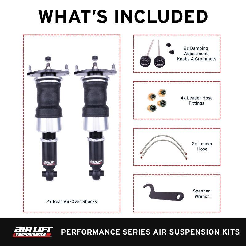 Air Lift Performance Rear Air Suspension Kit Subaru BRZ 13-26 / Toyota 86/GR86 17-26 / Scion FR-S 13-16 | 76506