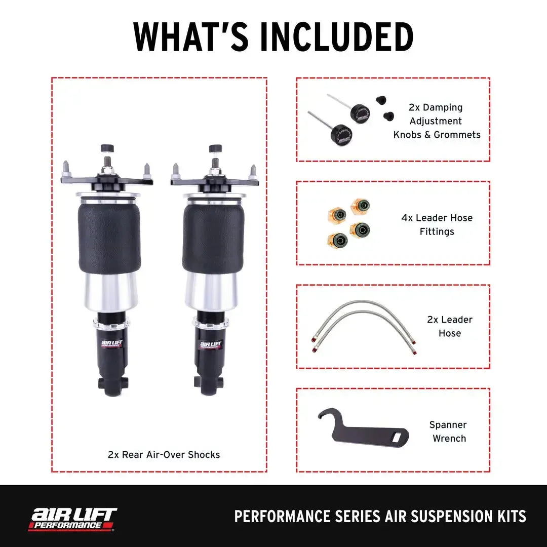 Air Lift Performance Rear Air Suspension Kit Subaru WRX / Subaru STI 2015-2021 | 76501
