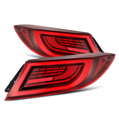 AlphaRex LUXX LED Taillights Vivid Red Subaru BRZ / Toyota GR86 2022-2026 | 675030
