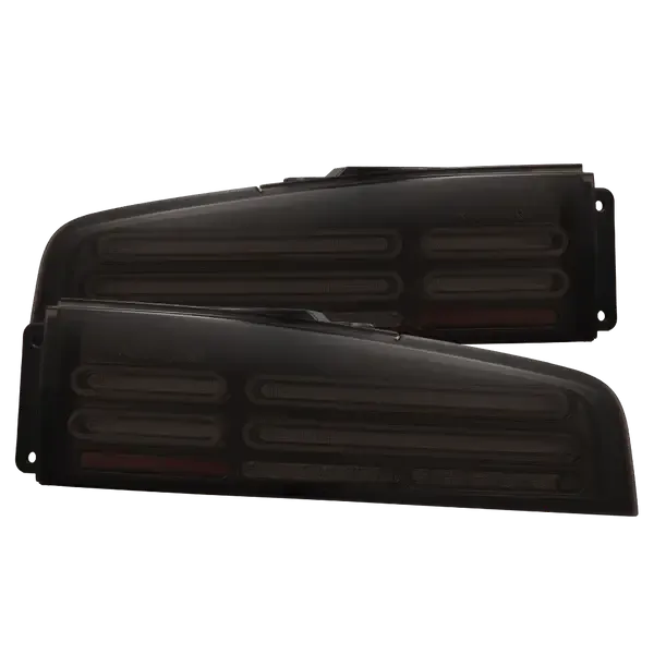 AlphaRex NOVA Quad-Loop Prismatic LED Tail Lights Alpha Black w/ Smoked Lens Nissan Z 2023-2025 | 691022