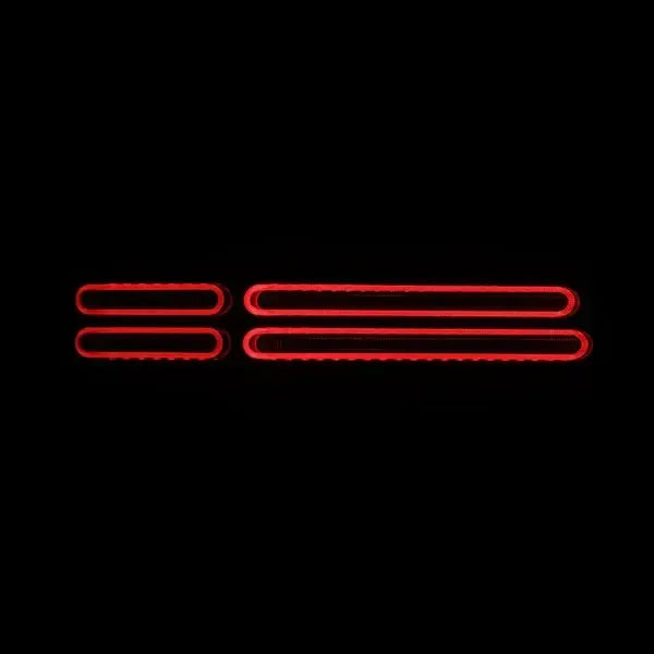AlphaRex NOVA Quad-Loop Prismatic LED Tail Lights Black w/ Smoked Lens Nissan Z 2023-2025 | 691012