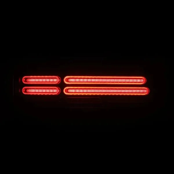 AlphaRex NOVA Quad-Loop Prismatic LED Tail Lights Black w/ Smoked Lens Nissan Z 2023-2025 | 691012