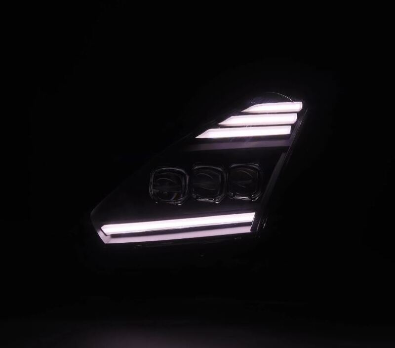 AlphaRex NOVA-Series LED Projector Headlights Black Nissan GT-R 2009-2025 | 880359