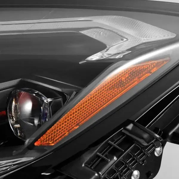 AlphaRex NOVA-Series LED Projector Headlights Black w/ Sequential Signal Nissan Z 2023-2025 | 880493