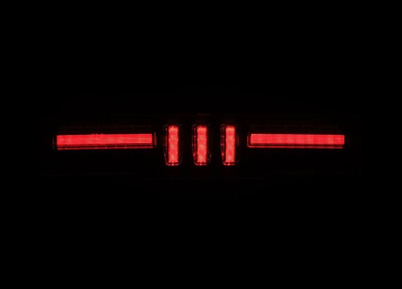 AlphaRex NOVA-Series Prismatic LED Fourth Brake Light Black Smoke Toyota GR86 / Subaru BRZ 2022-2026 | 220050