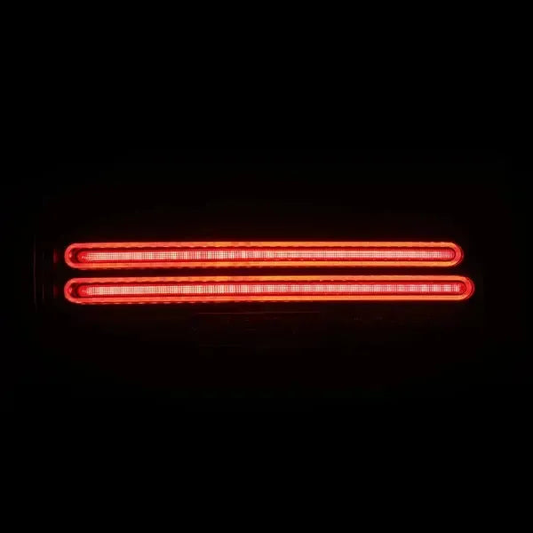 AlphaRex NOVA Twin-Loop Prismatic LED Tail Lights Black w/ Smoked Lens Nissan Z 2023-2025 | 691010
