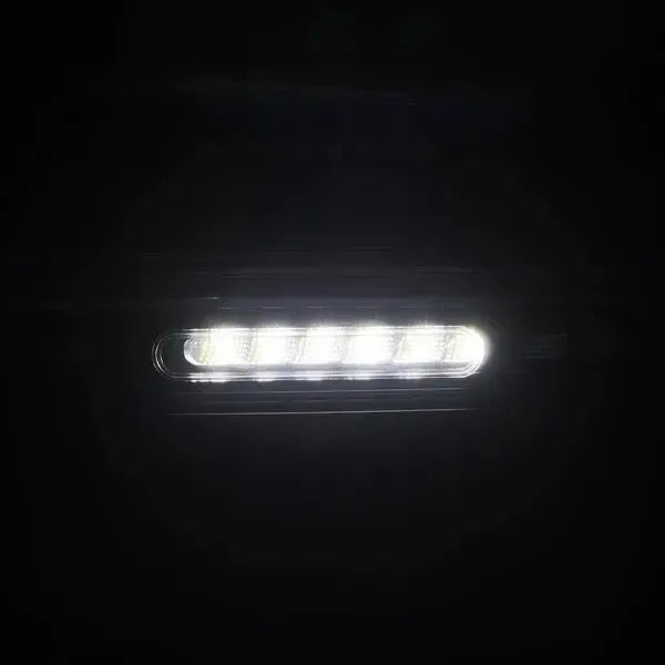 AlphaRex NOVA Twin-Loop Prismatic LED Tail Lights Black w/ Smoked Lens Nissan Z 2023-2025 | 691010
