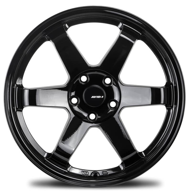 Avid.1 AV-06 Gloss Black Wheel 17x8 +35mm 5x114.3 | AV0617805H35GBK