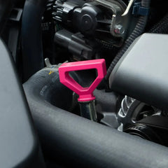 BilletWorkz Dipstick Handle Assembled with Dipstick Hyper Pink Subaru WRX 2022-2026