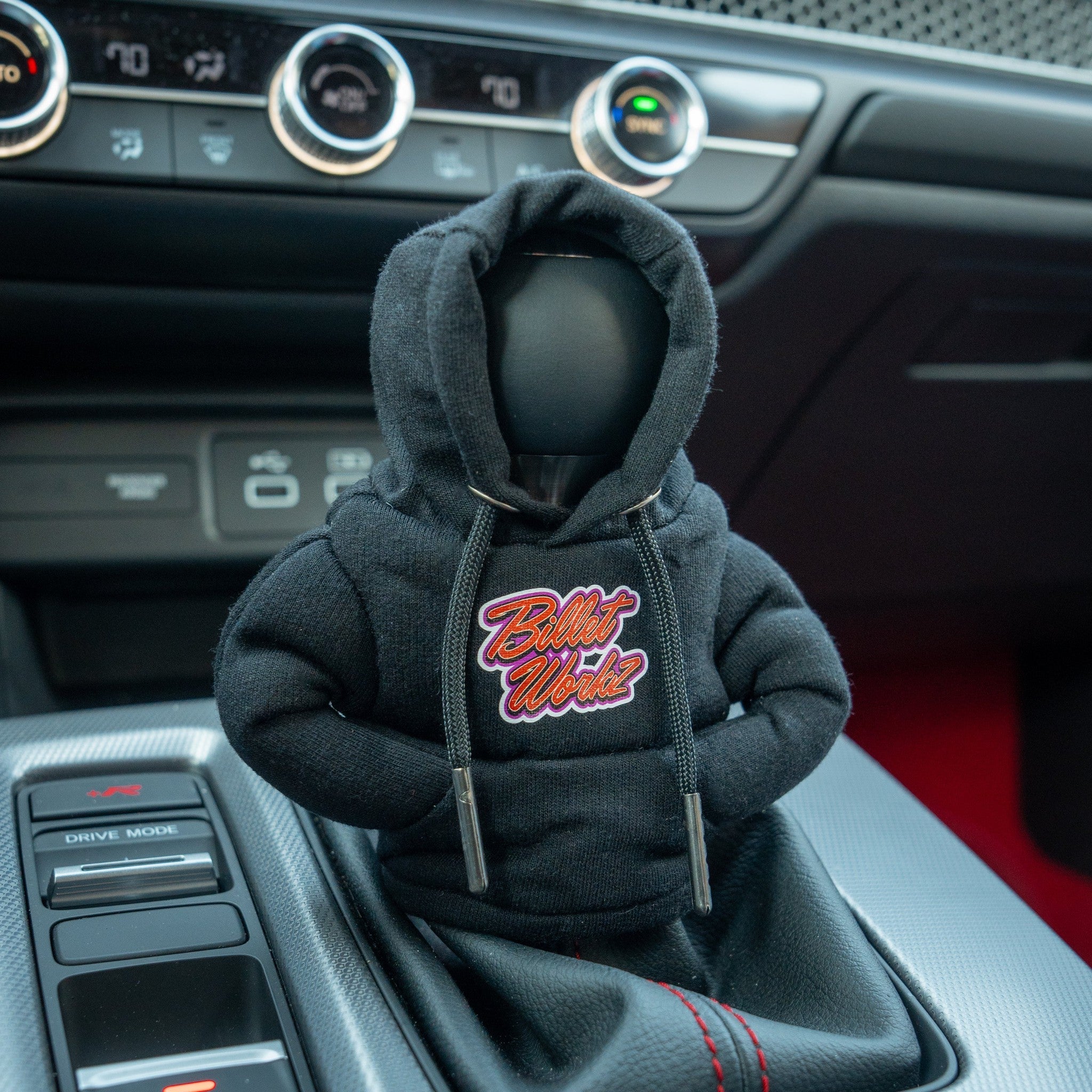 BilletWorkz Shift Knob Hoodie - Billetworkz Retro Logo | BW-HDE-BLK-BW1