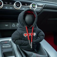 BilletWorkz Shift Knob Hoodie - Life Hearts | BW-HDE-BLK-HRTS