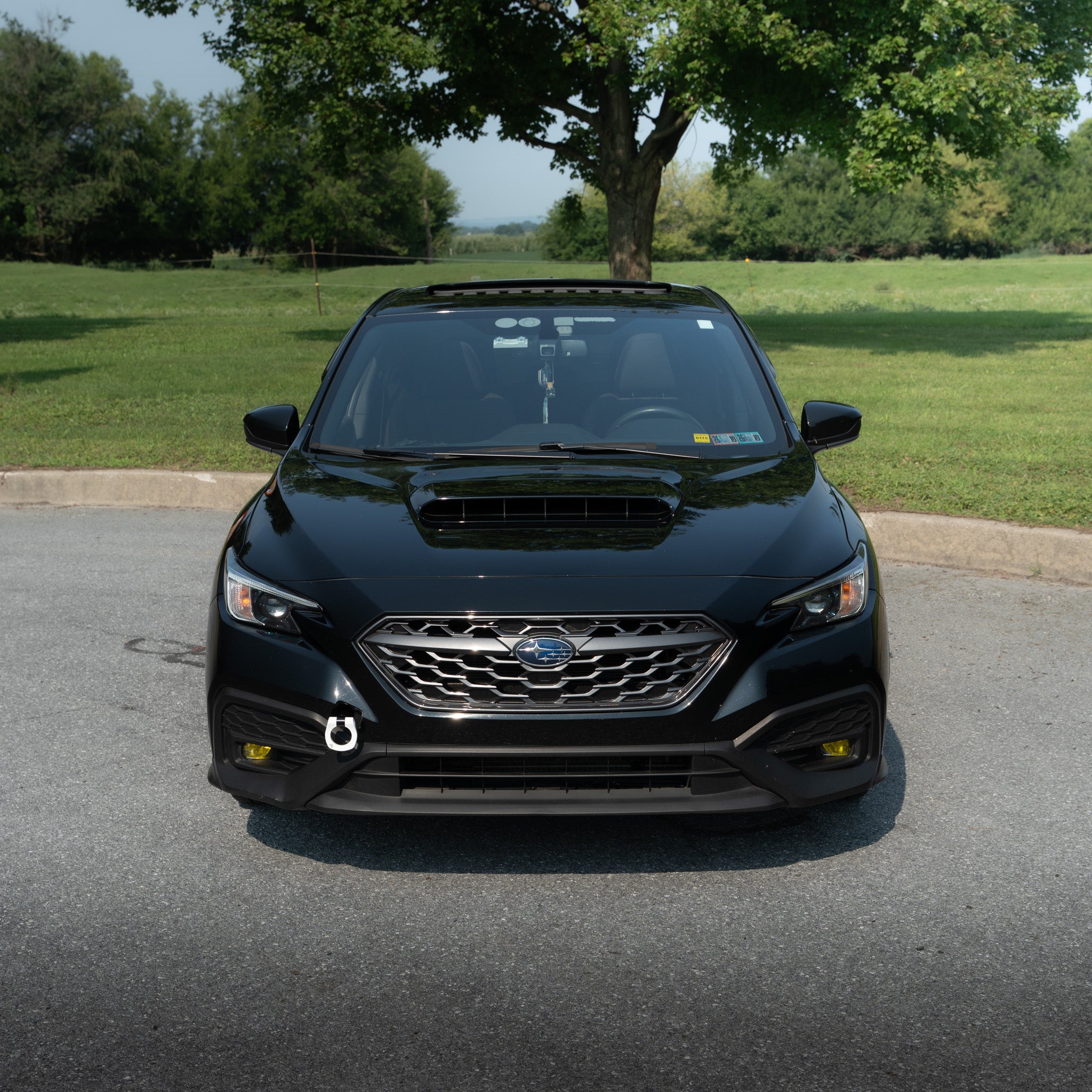 BilletWorkz Tow Hook Front - Gloss White Subaru WRX 2022-2026 | BW-TOW-SUB-VB-F-GWHT