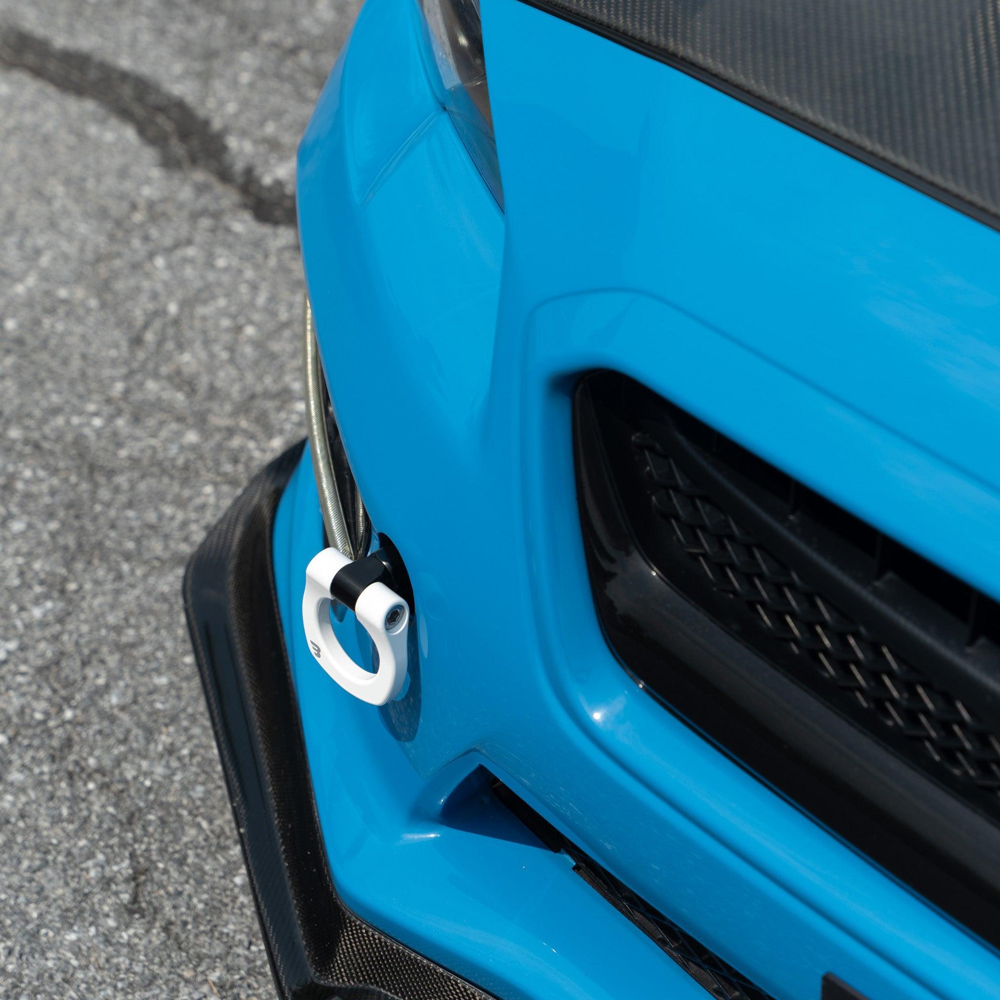 BilletWorkz Tow Hook Front - Gloss White Subaru WRX / STI 2015-2017 | BW-TOW-SUB-VA1-F-GWHT
