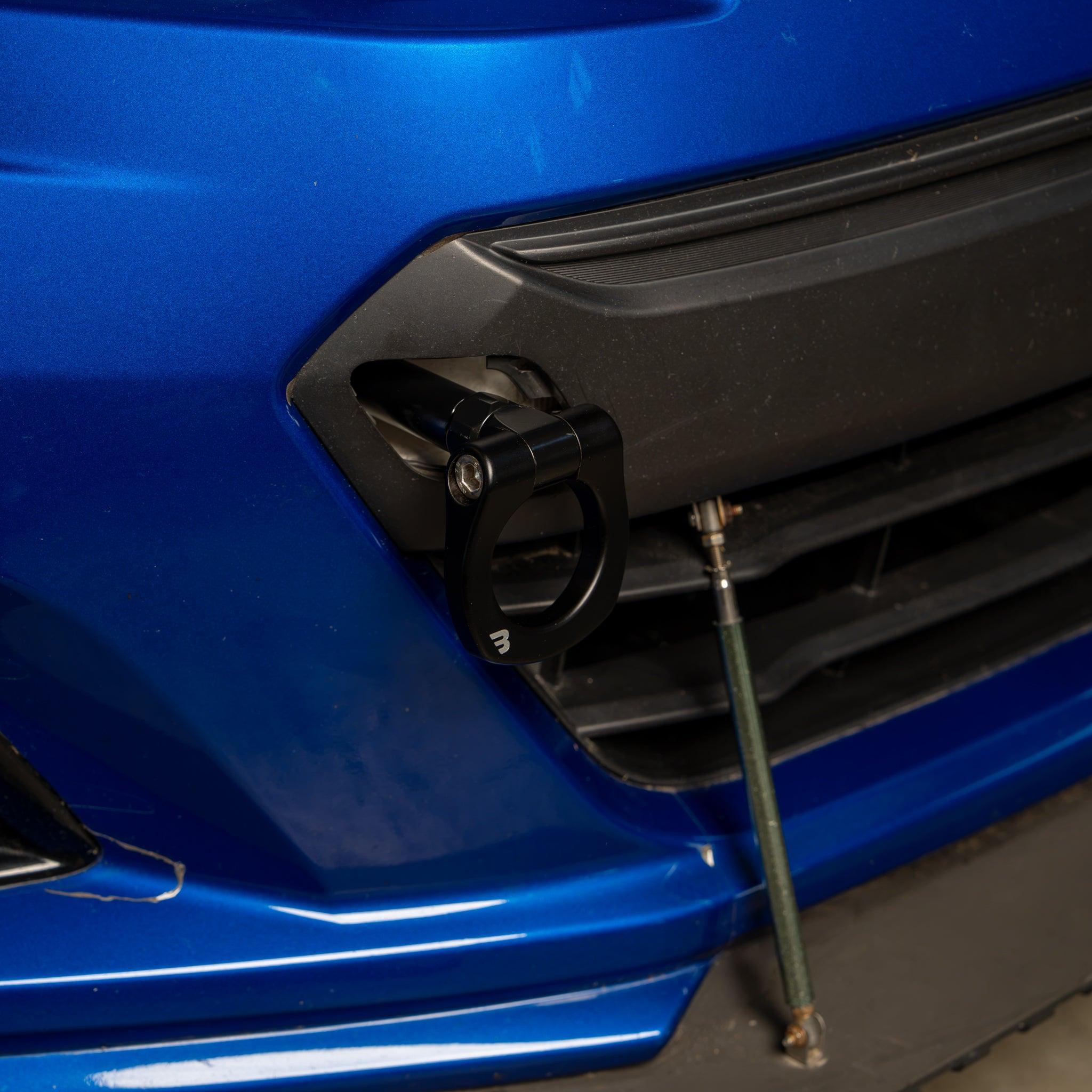 BilletWorkz Tow Hook Front - Matte Black Subaru BRZ / Toyota GR86 2022-2026 | BW-TOW-SUB-BRZ2-F-MBLK