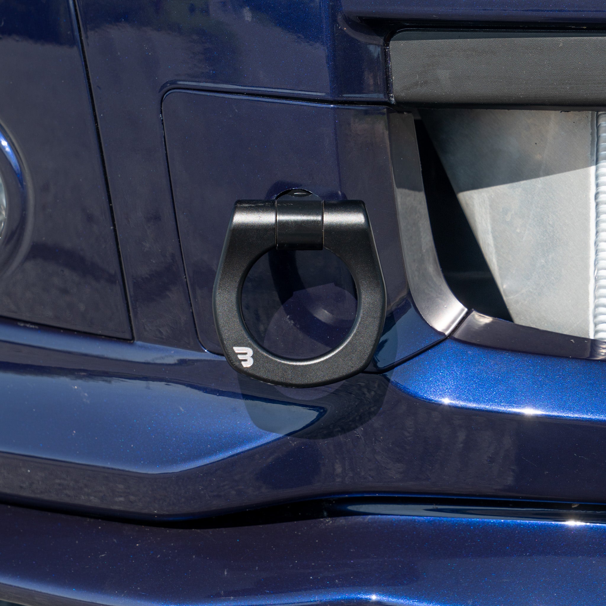 BilletWorkz Tow Hook Front - Matte Black Subaru WRX / STI 2008-2014 | BW-TOW-SUB-GR-F-MBLK