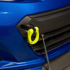 BilletWorkz Tow Hook Front - Neon Yellow Subaru BRZ / Toyota GR86 2022-2026 | BW-TOW-SUB-BRZ2-F-NYEL