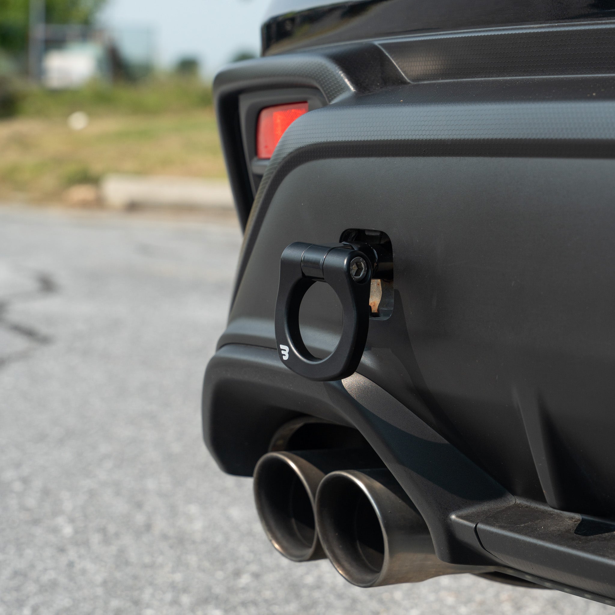 BilletWorkz Tow Hook Rear - Matte Black Subaru WRX 2022-2026 | BW-TOW-SUB-VB-R-MBLK