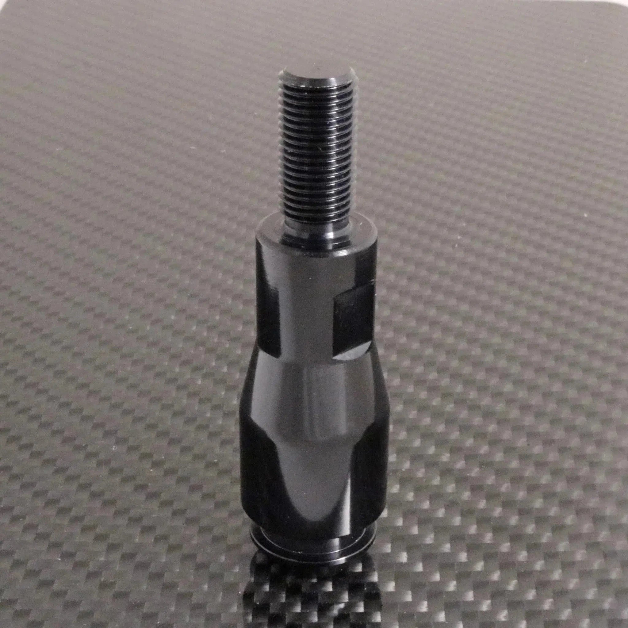 Billetworkz 2" Shift Knob Extender Black Subaru WRX 2002-2014 5-Speed Fitment | BW-EXT-SUB5-2-BLK