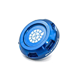 Billetworkz Clutch Fluid Cap Engraved Zero Series Blue Subaru WRX 2002-2014 / STI 2004-2014 | BW-EBCZ-SUB-CLU-BLU-E