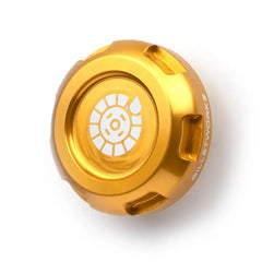 Billetworkz Clutch Fluid Cap Engraved Zero Series Gold Subaru WRX 02-14 / STI 04-14