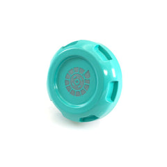 Billetworkz Clutch Fluid Cap Engraved Zero Series Hyper Teal Subaru WRX 2002-2014 / STI 2004-2014 | BW-EBCZ-SUB-CLU-HYTL-E
