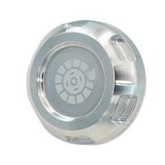 Billetworkz Clutch Fluid Cap Engraved Zero Series Silver Subaru WRX 2002-2014 / STI 2004-2014 | BW-EBCZ-SUB-CLU-SIL-E