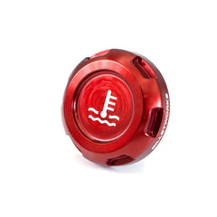 Billetworkz Coolant Overflow Cap Engraved Zero Series Red Subaru WRX 02-26 / STI 04-21 | BW-EBCZ-SUB-COO-RED-E