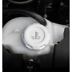 Billetworkz Coolant Overflow Cap Engraved Zero Series White Subaru WRX 02-26 / STI 04-21 | BW-EBCZ-SUB-COO-WHT-E