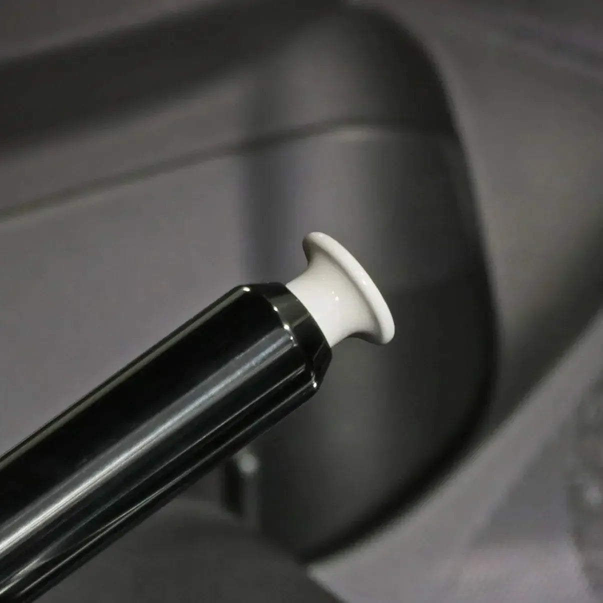 Billetworkz E-Brake Button Gloss White Subaru WRX, STI, BRZ, Crosstrek, Impreza | BW-EBB-SUB-GWHT