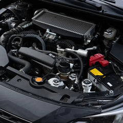 Billetworkz Engine Bay Cap Set Zero Series Fluid Engravings Silver BRZ 13-26 / FR-S 13-16 / 86 / GR86 17-26 Automatic