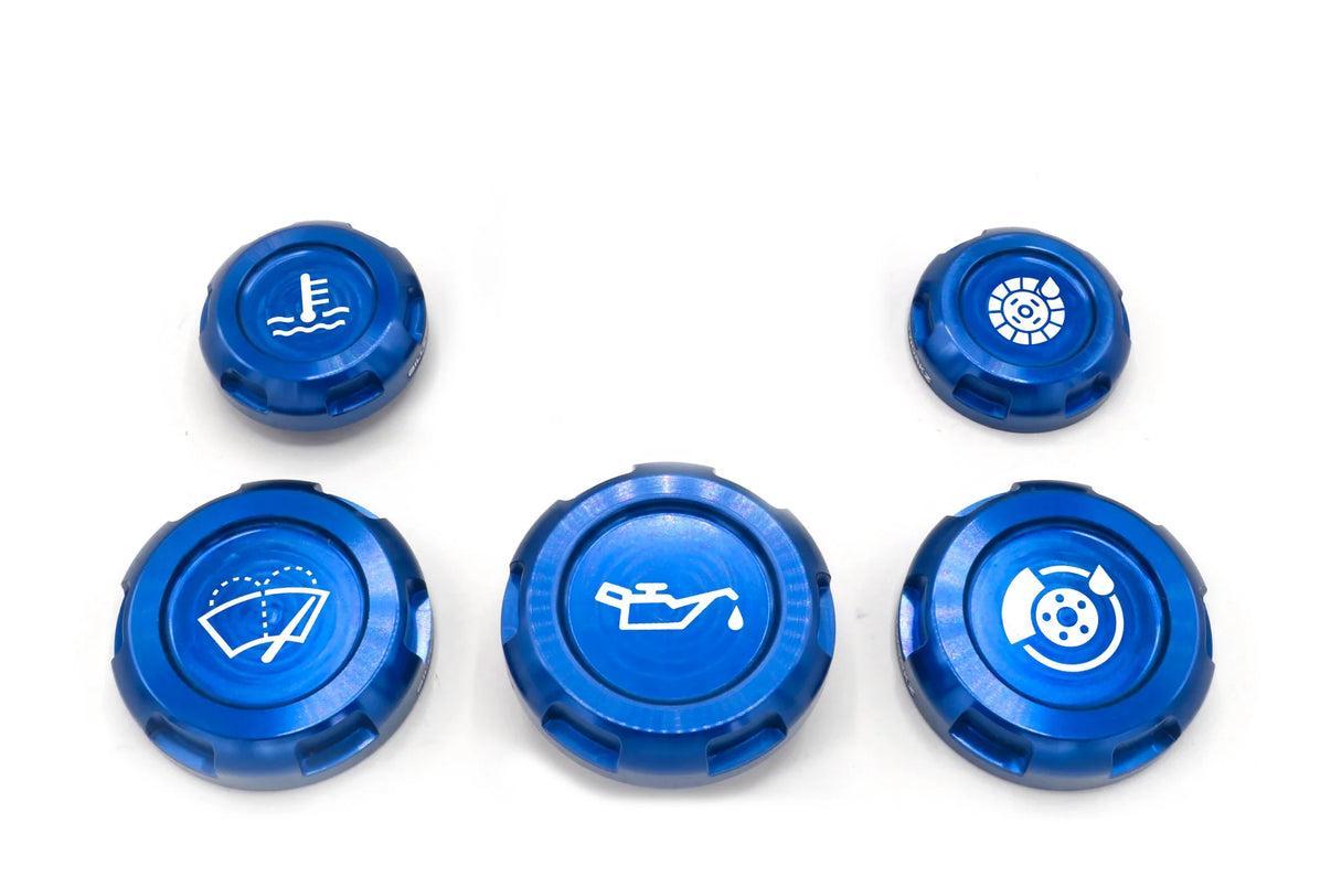 Billetworkz Engine Bay Caps (Blue) BRZ / FR-S / 86 2013-2026 | EBCZ-SUB-BRZM-BLU-E