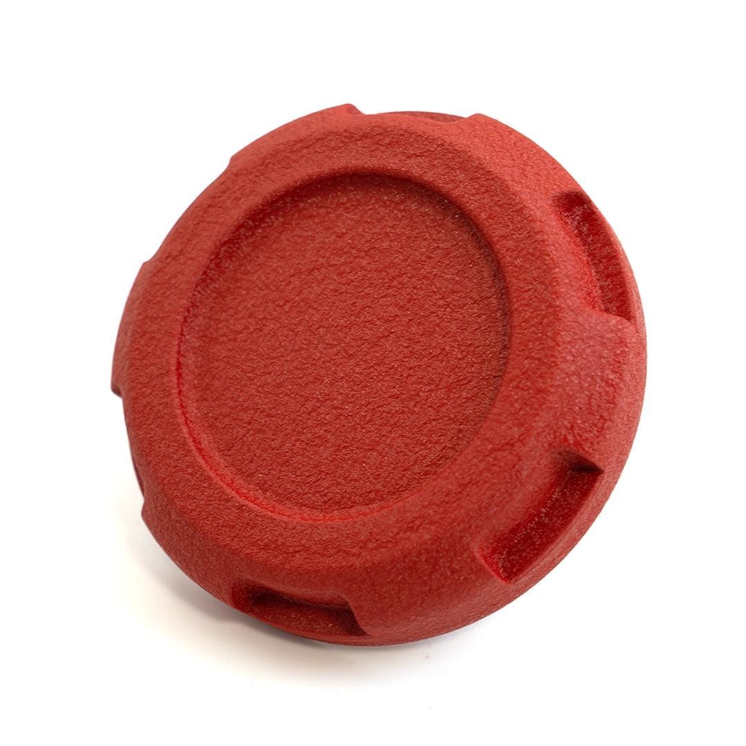 Billetworkz Engine Bay Caps Zero Series Red Wrinkle 2015-2026 Subaru WRX with Fluid Engraving | BW-EBCZ-SUB-VAWRX-RWR-E