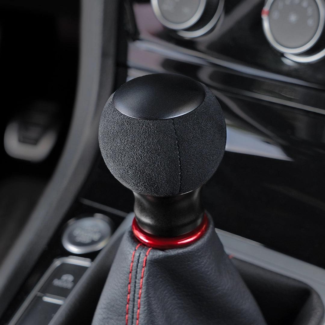 Billetworkz Fusion Weighted Shift Knob 6-Speed Alcantara Matte Black Subaru BRZ 2013-2026 | BW-KNB-BRZ-VEL6-MBLK-FUA
