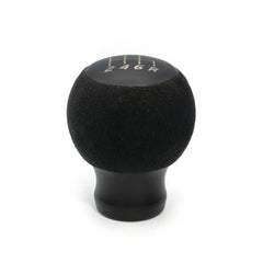 Billetworkz Fusion Weighted Shift Knob 6-Speed Alcantara Matte Black Subaru WRX 15-26 / STI 04-21 | BW-KNB-SUB6-VEL6-MBLK-FUA