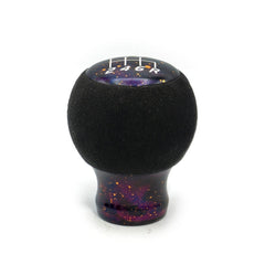 Billetworkz Fusion Weighted Shift Knob 6-Speed Alcantara Purple Cosmic Subaru WRX 15-26 / STI 04-21 | BW-KNB-SUB6-VEL6-PC-FUA