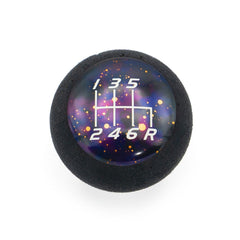 Billetworkz Fusion Weighted Shift Knob 6-Speed Alcantara Purple Cosmic Subaru WRX 15-26 / STI 04-21 | BW-KNB-SUB6-VEL6-PC-FUA